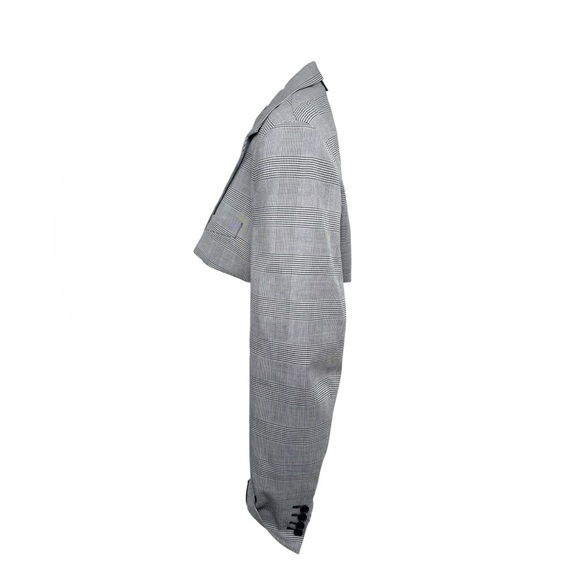 Vetements Cropped Plaid Blazer Garderobe Oversized S - Picture 5 of 11